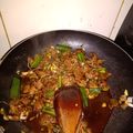 El cooksnap de victoria muñoz cuando hizo Carne mongoliana con papas fritas 🎎.