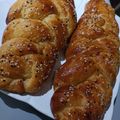El cooksnap de Vania M.T. cuando hizo Pan Jalá o challah.