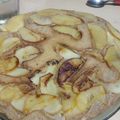 El cooksnap de Dani cuando hizo Mini torta saludable de manzana y avena, light, rápida, sin horno.