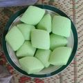 Cooksnap dari evi untuk resep Bolu pandan santan kukus