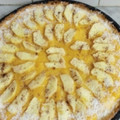 El cooksnap de Es Tela Fina cuando hizo Tarta de manzana con crema pastelera.