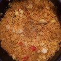 El cooksnap de Patricia cuando hizo Merluza con arroz.