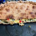 El cooksnap de Melina Olivera cuando hizo Tarta de zapallitos.