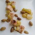 il Antonella Dadamo_Ilovecooking9 quando ha preparato SALMONE SCOTTATO SALSA AGRODOLCE ALL’UVA