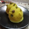 Geetanjali Agarwal का कुकस्नैप जब उन्होंने आम की आइसक्रीम (Aam ki icecream recipe in Hindi) बनाया था।