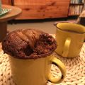 El cooksnap de Agos Tagliafico cuando hizo Brownie en taza (Microondas)♡.