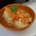 Cooksnap-ul lui Terek Iasmina atunci când a preparat Paste cremoase cu piept de pui.