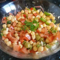 El cooksnap de Elisa Ajenjo cuando hizo Ensalada fría garbanzos.