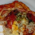 El cooksnap de Dersa cuando hizo Pizza con base de pollo, baja en HC (Keto).