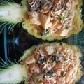 El cooksnap de Ines Perez Lobato cuando hizo Piña rellena con sabores del mar.