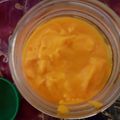 El cooksnap de Arjuna Ramírez cuando hizo Mayonesa o humus de Zanahoria/Remolacha.
