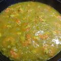 El cooksnap de guillermo cuando hizo Curry de Langostinos con Leche de Coco y Limón.