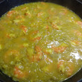 El cooksnap de guillermo cuando hizo Curry de Langostinos con Leche de Coco y Limón.