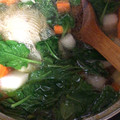 El cooksnap de Edith cuando hizo Sopa de verduras con pollo.