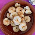 El cooksnap de Laura cuando hizo Gambas al ajillo.