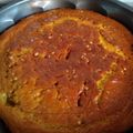 El cooksnap de B cuando hizo Bizcocho de naranja sin huevo.