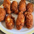 El cooksnap de Abel Dominguez cuando hizo Alitas de pollo fritas al estilo Kentucky.