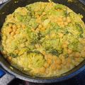 El cooksnap de Carmen Reyes Rubio cuando hizo Curry suave de garbanzos con brócoli.