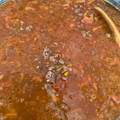 El cooksnap de erika solis cuando hizo Lasaña deliciosa de carne molida.