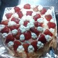 El cooksnap de RiveraJorge320 Alfonso cuando hizo Torta tres leches colombiana decorada con fresas.