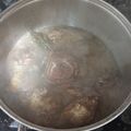 El cooksnap de Javier Santos cuando hizo Muslitos de pollo en salsa de la abuela.