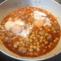 El cooksnap de Manuel Ruiz Argente cuando hizo Garbanzos con tomate y huevo.