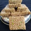 Mamta Shahu का कुकस्नैप जब उन्होंने तिल मावा की बर्फी (til mawa barfi recipe in Hindi) बनाया था।