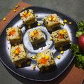 Noopur Alok Vaishnav 's cooksnap of when they made સોજી મકાઈના ઢોકળા (Suji corn dhokala recipe in Gujarati) (Jain).