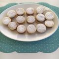 El cooksnap de Paula Galazi cuando hizo Alfajor de manteca.