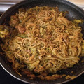 El cooksnap de Loli E R cuando hizo Penne con brócoli en salsa de cúrcuma.