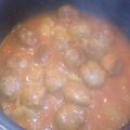El cooksnap de Paula Vicente Alonso cuando hizo Albóndigas al vino blanco.