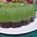 Cooksnap dari fyra simbolon untuk resep Puding triple greentea