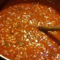 dizzymisslizzy's cooksnap of when they made The best turkey chili.
