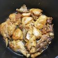 El cooksnap de Maria cuando hizo Pollo al ajillo.