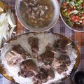 صورة من أم يوسف، شاركها بعد تجربة وصفة منسف ، لبن مطبوخ، شوربة بازيلاء وبطاطا
