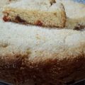 El cooksnap de Ale 🐬🌹 cuando hizo Torta de coco y membrillo 🌹.