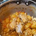 El cooksnap de ROSA Pallero cuando hizo Bori Bori.
