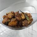 Nishi Bhargava का कुकस्नैप जब उन्होंने स्पाइसी फ्राई अरबी (spicy fry arbi) बनाया था।