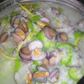 黃惠貞 的 無水燉絲瓜蛤蜊 cooksnap