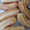 El cooksnap de ME R cuando hizo Churros Rellenos con Dulce de Leche.