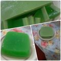 Cooksnap dari Ely untuk resep Agar-agar Pandan, Simple dan Harum