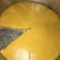 El cooksnap de Daniela Hernández cuando hizo Pie de maracuyá.