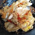 Cooksnap dari Desak Ulan untuk resep Ayam geprek cabe hijau dan terong goreng