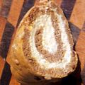kancook's cooksnap of when they made pumpkin roll with cream cheese filling.