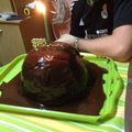 El cooksnap de Melody Vera cuando hizo Torta helada tipo bomba.