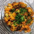Maya Bawane Damai's cooksnap of when they made फ्लॉवर, बटाटा,मटर मीक्स भाजी.