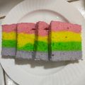 Cooksnap dari Santi Hardiyati untuk resep Bolu Rainbow Kukus Satu Telur