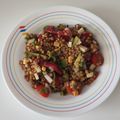El cooksnap de Raul cuando hizo Ensalada de lentejas de verano.