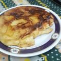 El cooksnap de Catalina PilarJuliá cuando hizo Panqueque de Manzana.