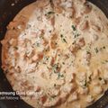 Viktória Loch Cooksnap-ja, amikor elkészítette a(z) Fokhagymás tejszínes csirkemell párolt bulgurral receptet.